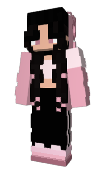 Minecraft скин по нику Yukii_Pink