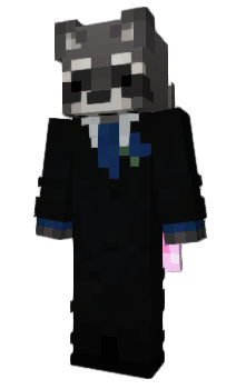 Minecraft скин по нику Raccoonism
