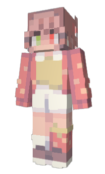 Minecraft скін по ніку StrawberryFaune