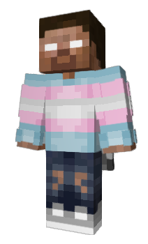 Minecraft скин по нику Trans_Herobrine