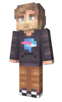 Minecraft skin GrianYT