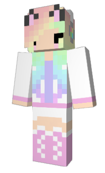 Minecraft skin SilverNitrate