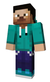 Minecraft скін по ніку Skinnyjeans