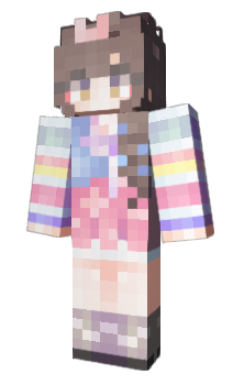 Minecraft скин по нику YunaDoll