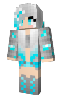 Minecraft skin Crystalcraze