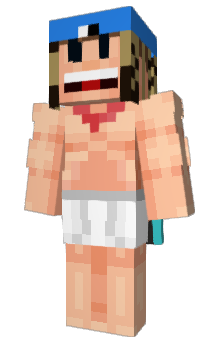 Minecraft скін по ніку AmongusBaka