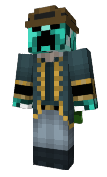 Minecraft skin Raptorbk