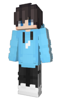 Minecraft skin Itzz_Bluidzik