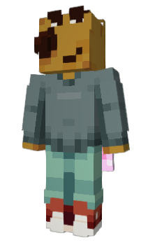 Minecraft skin P0mid0r