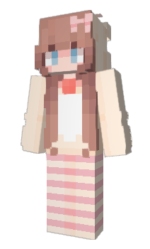 Minecraft скин по нику plushiegirl