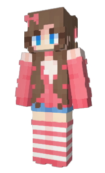 Minecraft skin Lunaa_TV