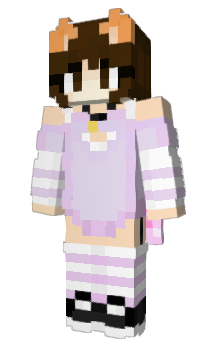 Minecraft skin JustThalia