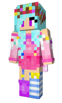 Minecraft skin candyrocksCX