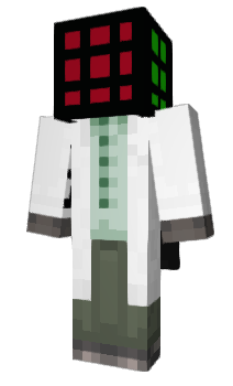 Minecraft skin rubik_cube_man