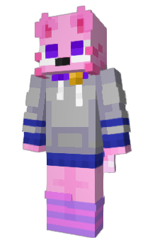 Minecraft skin raphaxolotlz