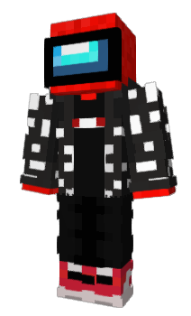 Minecraft skin AmongUsDrip