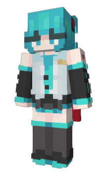 Minecraft skin ADOxMIKU