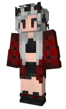 Minecraft skin Demonessa666d