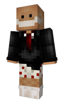 Minecraft skin emowolf