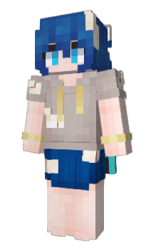 Minecraft скін по ніку Yorigami___Shion