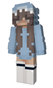Minecraft скін по ніку PrettyLittleJana