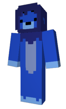 Minecraft skin Bluesito