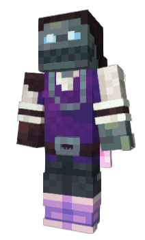 Minecraft skin Vixed_Sculk