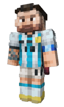 Minecraft skin MessiLionel