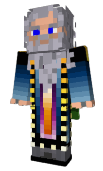 Minecraft skin ANUBIS_OLD_MAN