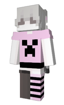 Minecraft skin whitie1