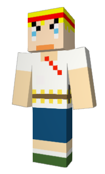 Minecraft скин по нику BlueKi