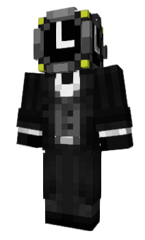 Minecraft skin ArcticFoxWhite