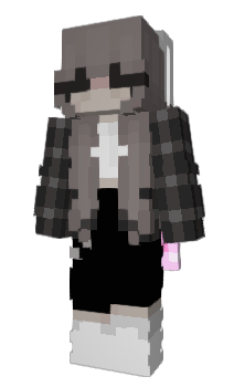 Minecraft скин по нику Violet_37