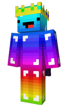 Minecraft скин по нику rainbow_skeppy