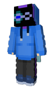 Minecraft скин по нику BlueIceFrost