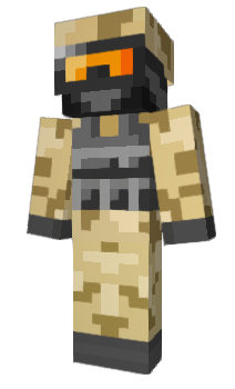 Minecraft skin Rimau