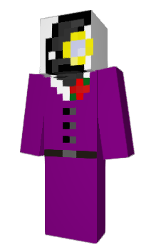 Minecraft skin BlackBanana