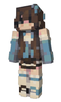 Minecraft скин по нику xbloomxi