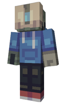 Minecraft skin Voltsu