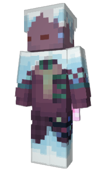 Minecraft skin Axsolotl