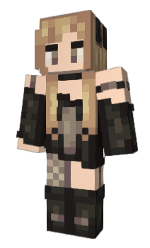 Minecraft skin Freshwoman
