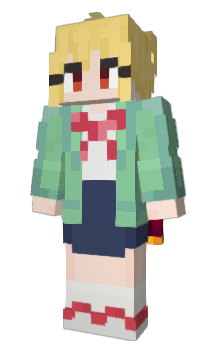 Minecraft скін по ніку NijikaIjichi