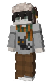 Minecraft скин по нику Pipipao