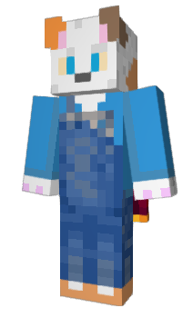 Minecraft скин по нику TheBuildingCat7