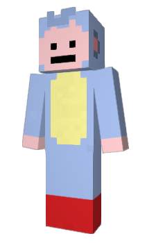 Minecraft skin BluePing