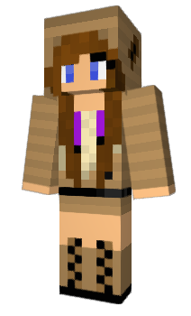 Minecraft скін по ніку Nellou