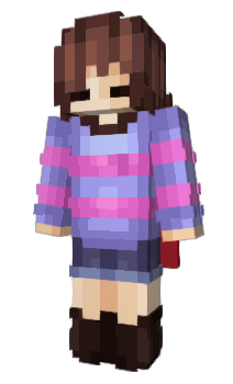 Minecraft skin FriskAUs