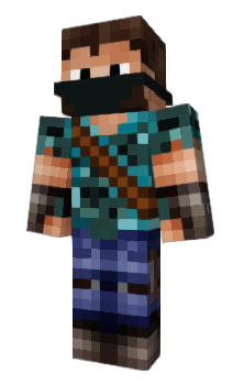 Minecraft skin Rakera