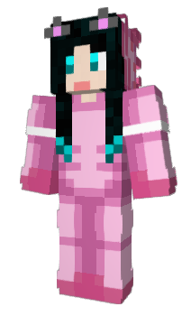 Minecraft skin Kittyhellcat