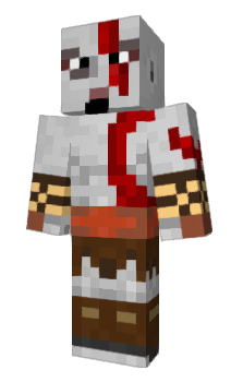 Minecraft скин по нику Kratos26